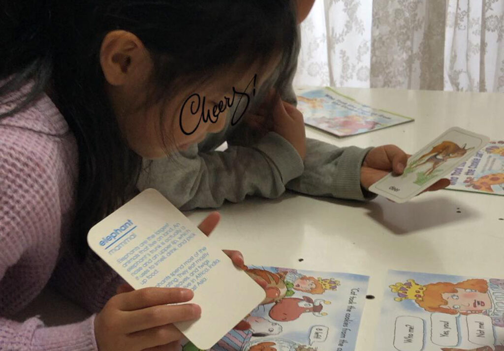 子供英語教室・英検対策 Hello Kids English Club 小学生クラスの様子