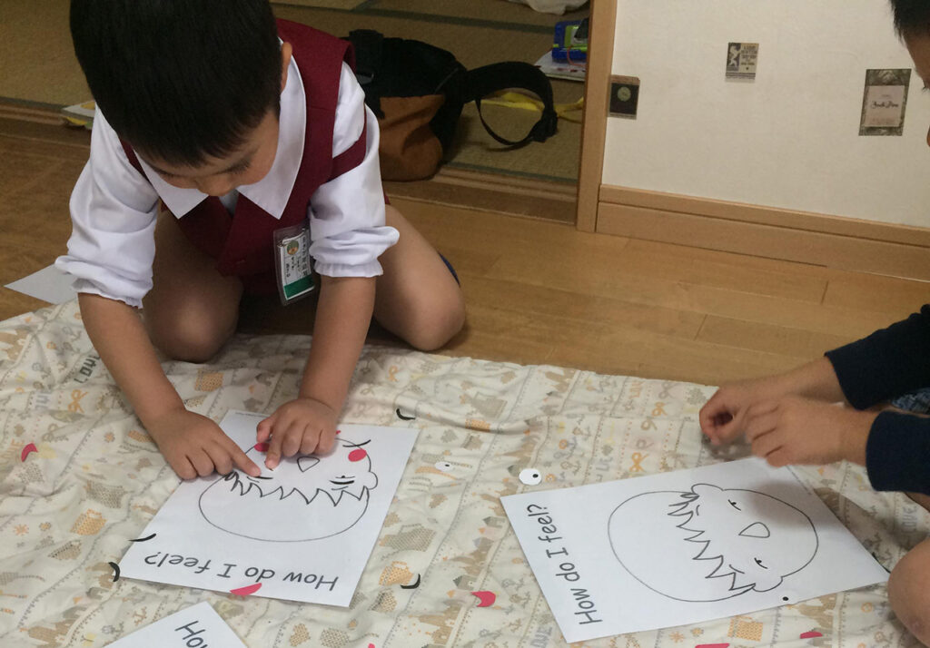 子供英語教室・英検対策 Hello Kids English Club 幼稚園クラスの様子